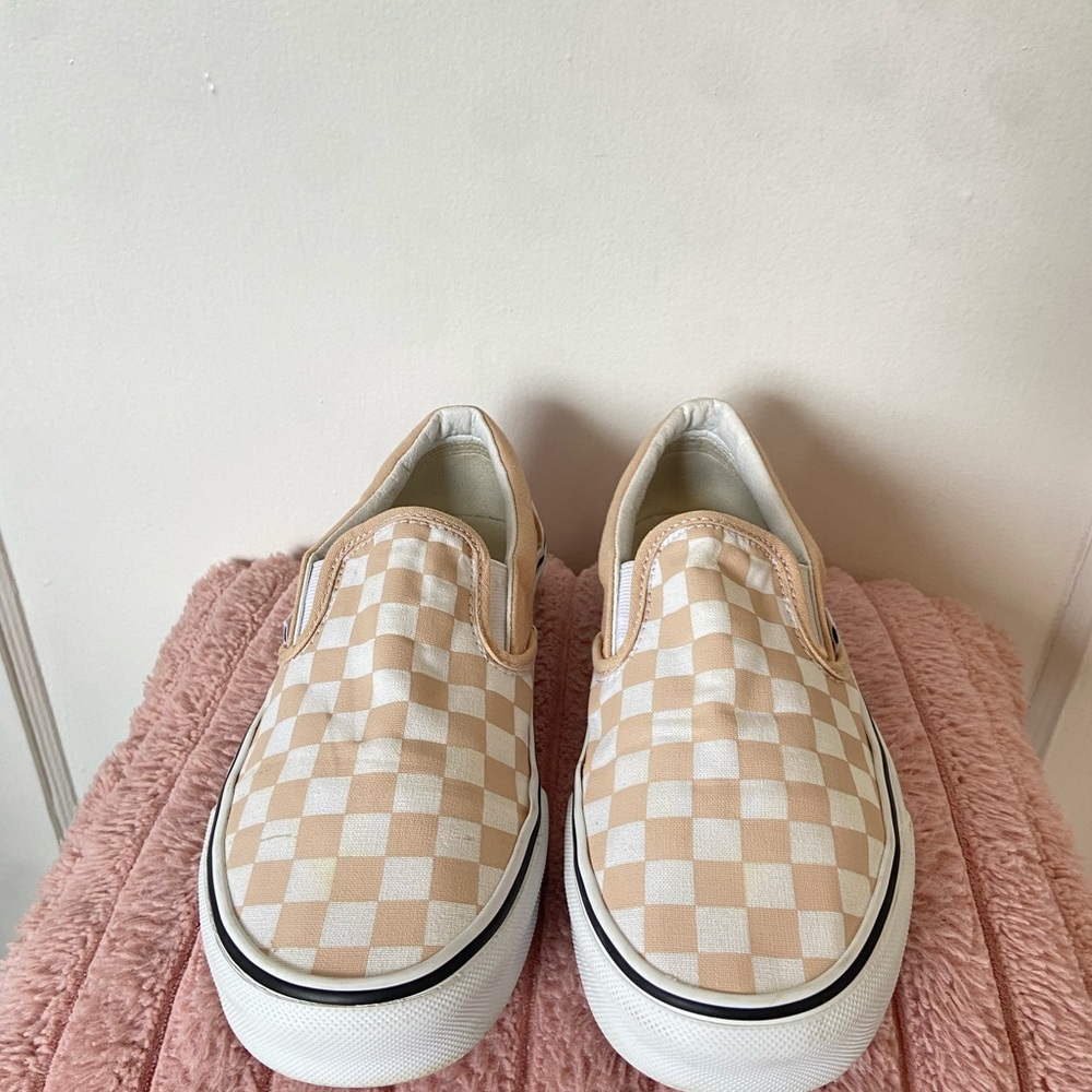 Checkered Slip-On Vans